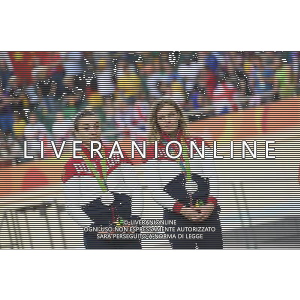 12-08-2016 Giochi Olimpici Pista Donne; Giornata 02; 2016, Russia; Shmeleva, Daria; Voinova, Anastasiia; Rio De Janeiro; ©SIROTTI/AGENZIA ALDO LIVERANI SAS
