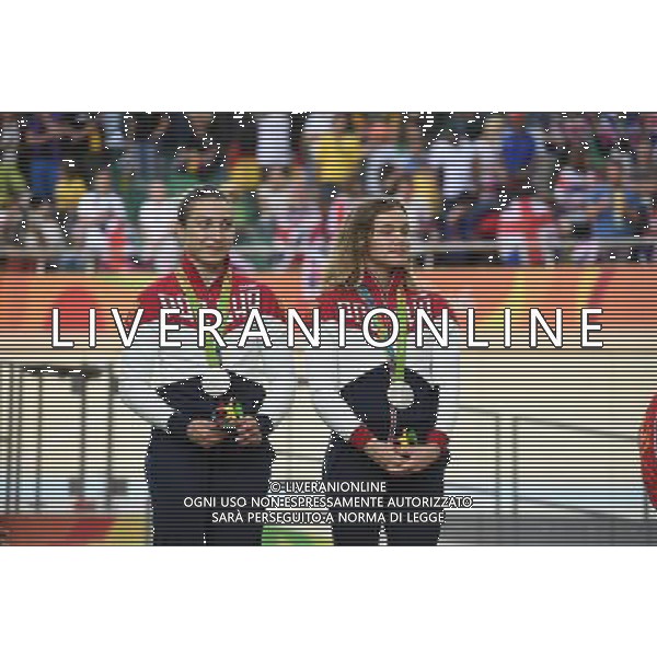 12-08-2016 Giochi Olimpici Pista Donne; Giornata 02; 2016, Russia; Shmeleva, Daria; Voinova, Anastasiia; Rio De Janeiro; ©SIROTTI/AGENZIA ALDO LIVERANI SAS