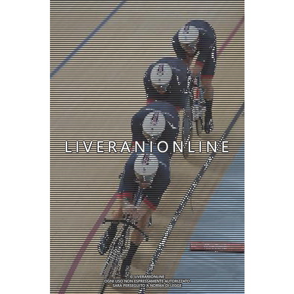 12-08-2016 Giochi Olimpici Pista Uomini; Giornata 02; 2016, Great Britain; Clancy, Edward; Burke, Steven; Doull, Owain; Wiggins, Bradley; Rio De Janeiro; ©SIROTTI/AGENZIA ALDO LIVERANI SAS