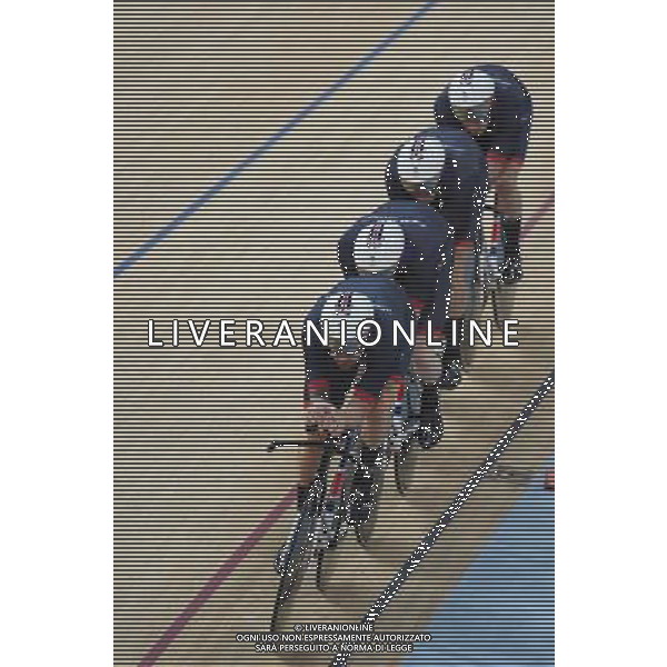 12-08-2016 Giochi Olimpici Pista Uomini; Giornata 02; 2016, Great Britain; Clancy, Edward; Burke, Steven; Doull, Owain; Wiggins, Bradley; Rio De Janeiro; ©SIROTTI/AGENZIA ALDO LIVERANI SAS