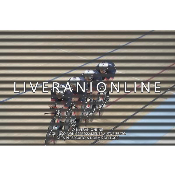 12-08-2016 Giochi Olimpici Pista Uomini; Giornata 02; 2016, Great Britain; Clancy, Edward; Burke, Steven; Doull, Owain; Wiggins, Bradley; Rio De Janeiro; ©SIROTTI/AGENZIA ALDO LIVERANI SAS