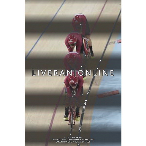12-08-2016 Giochi Olimpici Pista Uomini; Giornata 02; 2016, Danimarca; Hansen Lasse, Norman; Larsen, Niklas; Madsen, Frederik; Von Folsach, Casper; Rio De Janeiro; ©SIROTTI/AGENZIA ALDO LIVERANI SAS