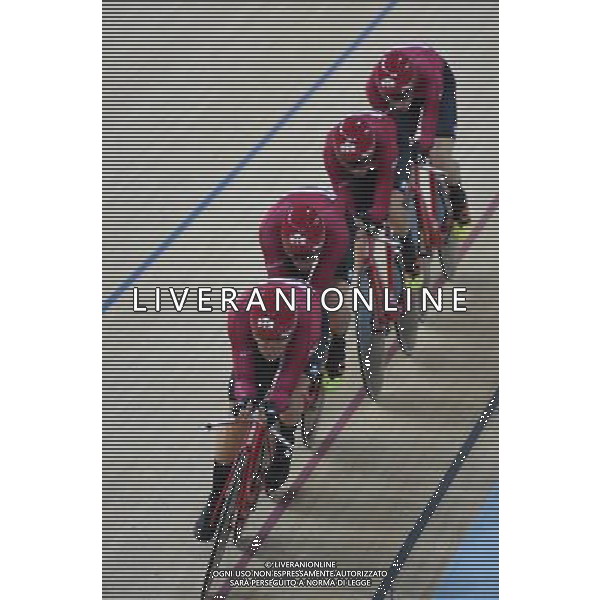 12-08-2016 Giochi Olimpici Pista Uomini; Giornata 02; 2016, Danimarca; Hansen Lasse, Norman; Larsen, Niklas; Madsen, Frederik; Von Folsach, Casper; Rio De Janeiro; ©SIROTTI/AGENZIA ALDO LIVERANI SAS