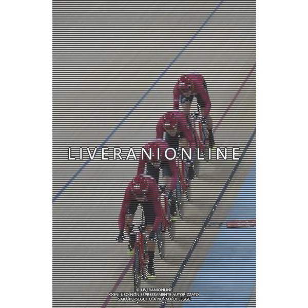 12-08-2016 Giochi Olimpici Pista Uomini; Giornata 02; 2016, Danimarca; Hansen Lasse, Norman; Larsen, Niklas; Madsen, Frederik; Von Folsach, Casper; Rio De Janeiro; ©SIROTTI/AGENZIA ALDO LIVERANI SAS