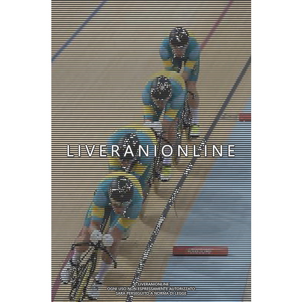 12-08-2016 Giochi Olimpici Pista Uomini; Giornata 02; 2016, Austalia; Edmondson, Alexandre; Bobridge, Jack; Hepburn, Michael; Welsford, Sam; Rio De Janeiro; ©SIROTTI/AGENZIA ALDO LIVERANI SAS