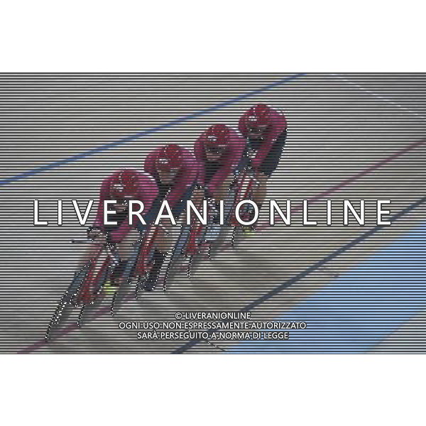 12-08-2016 Giochi Olimpici Pista Uomini; Giornata 02; 2016, Danimarca; Hansen Lasse, Norman; Larsen, Niklas; Madsen, Frederik; Von Folsach, Casper; Rio De Janeiro; ©SIROTTI/AGENZIA ALDO LIVERANI SAS