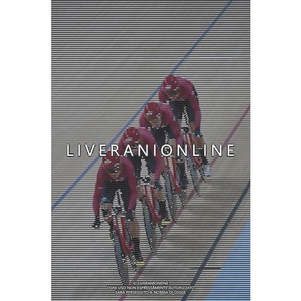 12-08-2016 Giochi Olimpici Pista Uomini; Giornata 02; 2016, Danimarca; Hansen Lasse, Norman; Larsen, Niklas; Madsen, Frederik; Von Folsach, Casper; Rio De Janeiro; ©SIROTTI/AGENZIA ALDO LIVERANI SAS