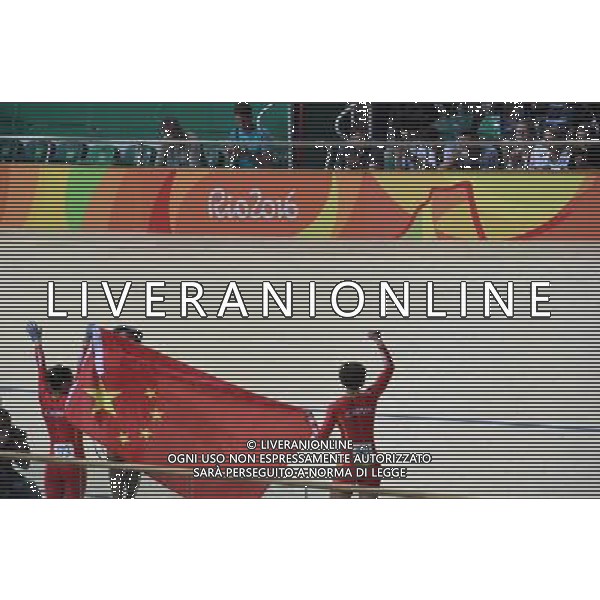 12-08-2016 Giochi Olimpici Pista Donne; Giornata 02; 2016, Cina; Gong, Jinjie; Zhong, Tianshi; Rio De Janeiro; ©SIROTTI/AGENZIA ALDO LIVERANI SAS