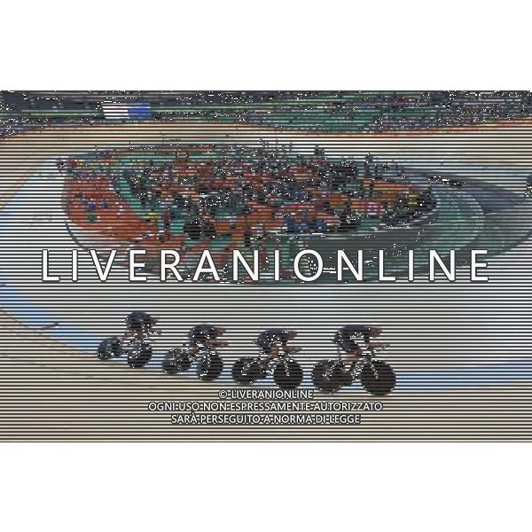 12-08-2016 Giochi Olimpici Pista Uomini; Giornata 02; 2016, Great Britain; Clancy, Edward; Burke, Steven; Doull, Owain; Wiggins, Bradley; Rio De Janeiro; ©SIROTTI/AGENZIA ALDO LIVERANI SAS