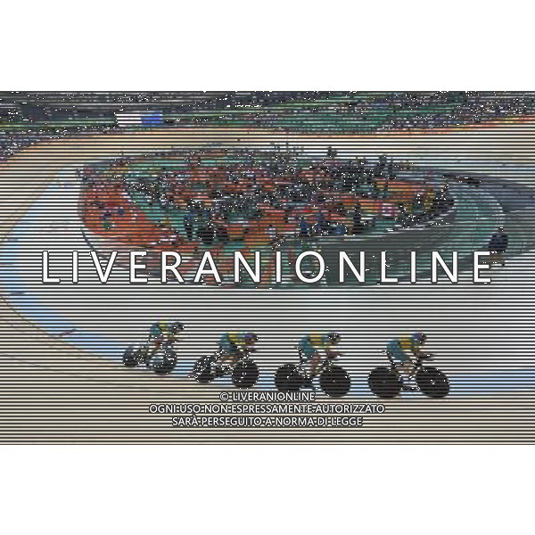 12-08-2016 Giochi Olimpici Pista Uomini; Giornata 02; 2016, Austalia; Edmondson, Alexandre; Bobridge, Jack; Hepburn, Michael; Welsford, Sam; Rio De Janeiro; ©SIROTTI/AGENZIA ALDO LIVERANI SAS