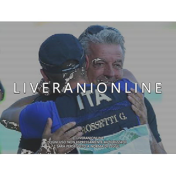 XXXI Olympic Games Giochi Olimpici Rio 2016 Rio de Janeiro - 13.08.2016 Finale Tiro al Piattello Skeet Maschile Nella Foto:Rossetti Gabriele festeggia con Benelli Andrea /Ph.Vitez-Ag. Aldo Liverani