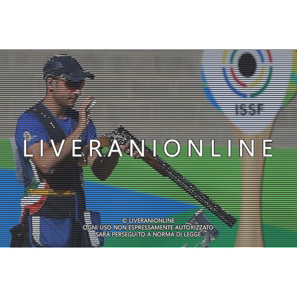 XXXI Olympic Games Giochi Olimpici Rio 2016 Rio de Janeiro - 13.08.2016 Finale Tiro al Piattello Skeet Maschile Nella Foto:Rossetti Gabriele /Ph.Vitez-Ag. Aldo Liverani
