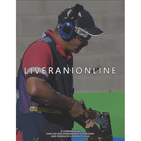 XXXI Olympic Games Giochi Olimpici Rio 2016 Rio de Janeiro - 13.08.2016 Finale Tiro al Piattello Skeet Maschile Nella Foto:Alrashidi Abdullah /Ph.Vitez-Ag. Aldo Liverani