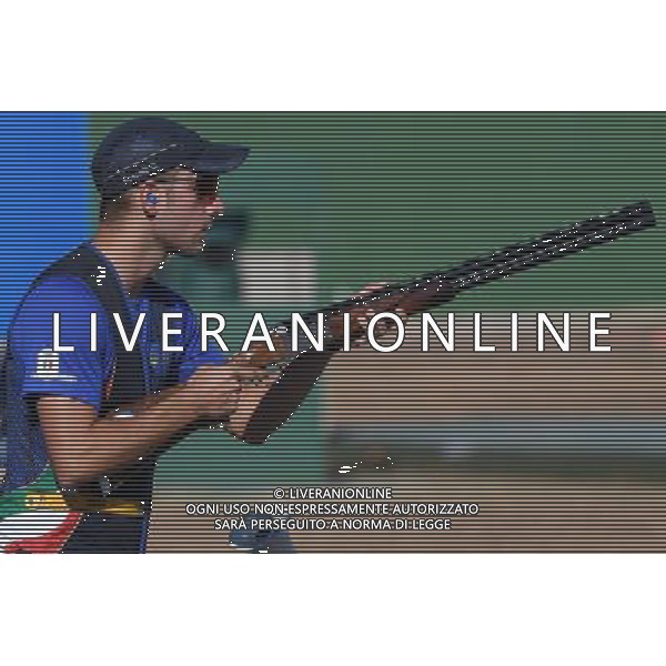 XXXI Olympic Games Giochi Olimpici Rio 2016 Rio de Janeiro - 13.08.2016 Finale Tiro al Piattello Skeet Maschile Nella Foto:Rossetti Gabriele /Ph.Vitez-Ag. Aldo Liverani
