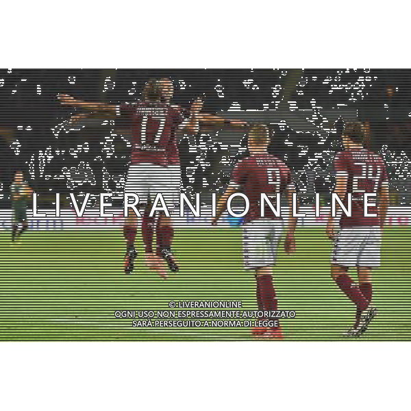 Torino 13-08-2016 Stadio Olimpico Grande Torino Coppa Italia TIM Cup - 3¡ turno Torino vs Pro Vercelli nella foto Martinez e Peres esultano dopo il gol del 2 a 0 foto Roberto Garavaglia - ag. Aldo Liverani sas