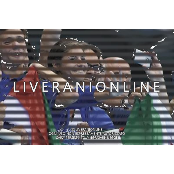 XXXI Olympic Games Giochi Olimpici Rio 2016 Rio de Janeiro - 13.08.2016 Nuoto Nella Foto:Tifosi Italiani /Ph.Vitez-Ag. Aldo Liverani