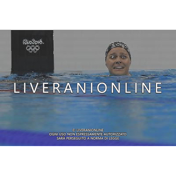 XXXI Olympic Games Giochi Olimpici Rio 2016 Rio de Janeiro - 13.08.2016 Nuoto Finale 50m Stile Libero Femminile Nella Foto:Blume Pernille /Ph.Vitez-Ag. Aldo Liverani