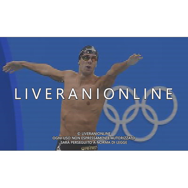 XXXI Olympic Games Giochi Olimpici Rio 2016 Rio de Janeiro - 13.08.2016 NuotoFinale 1500m Stile Libero Maschile Nella Foto:Paltrinieri Gregorio /Ph.Vitez-Ag. Aldo Liverani