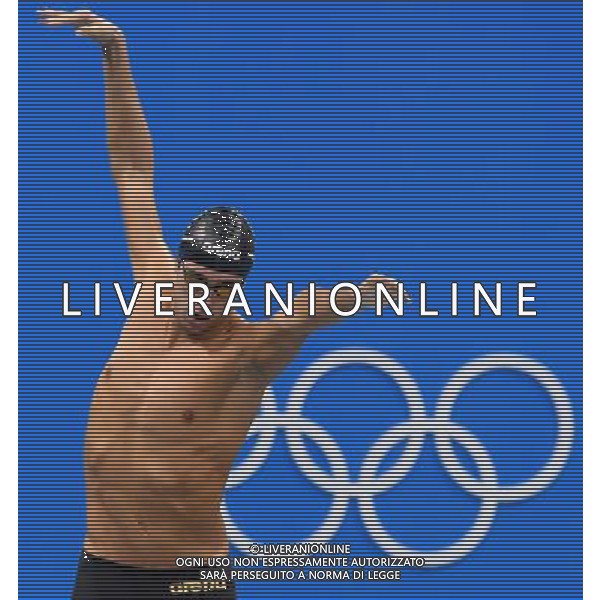 XXXI Olympic Games Giochi Olimpici Rio 2016 Rio de Janeiro - 13.08.2016 NuotoFinale 1500m Stile Libero Maschile Nella Foto:Paltrinieri Gregorio /Ph.Vitez-Ag. Aldo Liverani