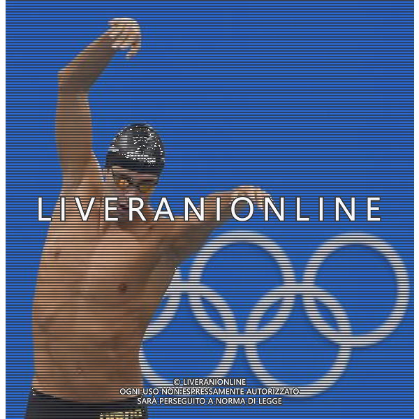 XXXI Olympic Games Giochi Olimpici Rio 2016 Rio de Janeiro - 13.08.2016 NuotoFinale 1500m Stile Libero Maschile Nella Foto:Paltrinieri Gregorio /Ph.Vitez-Ag. Aldo Liverani