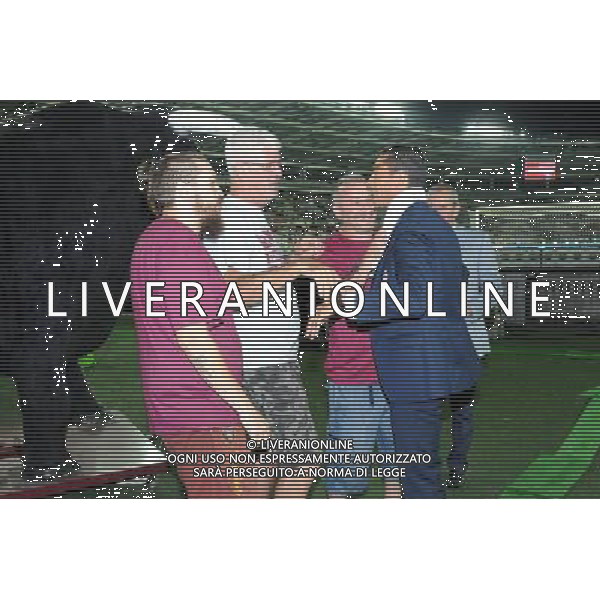Torino 13-08-2016 Stadio Olimpico Grande Torino Coppa Italia TIM Cup - 3¡ turno Torino vs Pro Vercelli nella foto Moreno Longo saluta ex tifosi sotto la Maratona foto Roberto Garavaglia - ag. Aldo Liverani sas