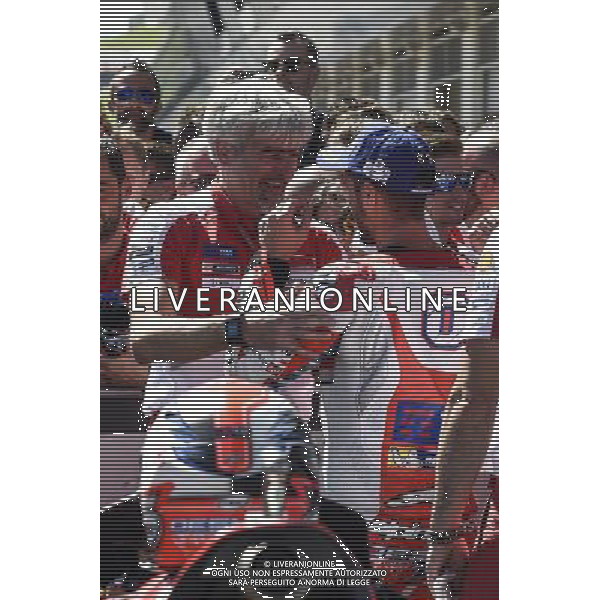 14.08.206. RedBull Ring, Spielberg, Austria.Gigi Dall\'Igna e Andrea Dovizioso. - Gara MotoGp Motomondiale RedBull ring, Spielberg, Austria 14.08.2016. ©Piazzolla/AGENZIA ALDO LIVERANI SAS