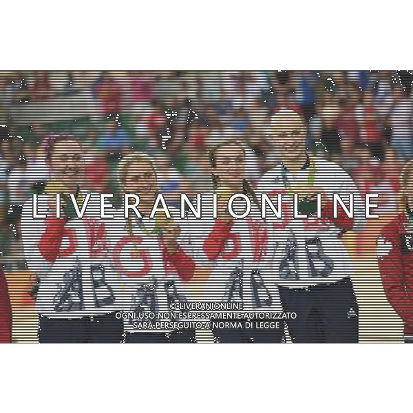 13-08-2016 Giochi Olimpici Pista Donne; Giornata 03; 2016, Great Britain; Archibald, Katie; Trott, Laura; Barker, Elinor; Rowsell - Shand, Joanna; Rio De Janeiro; FOTO STEFANO SIROTTI-AG ALDO LIVERANI SAS
