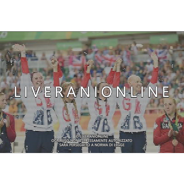 13-08-2016 Giochi Olimpici Pista Donne; Giornata 03; 2016, Great Britain; Archibald, Katie; Trott, Laura; Barker, Elinor; Rowsell - Shand, Joanna; Rio De Janeiro; FOTO STEFANO SIROTTI-AG ALDO LIVERANI SAS