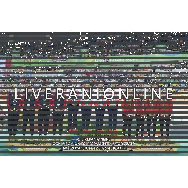 13-08-2016 Giochi Olimpici Pista Donne; Giornata 03; 2016, Usa; 2016, Great Britain; 2016, Canada; Rio De Janeiro; FOTO STEFANO SIROTTI-AG ALDO LIVERANI SAS
