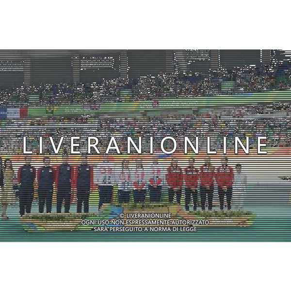 13-08-2016 Giochi Olimpici Pista Donne; Giornata 03; 2016, Usa; 2016, Great Britain; 2016, Canada; Rio De Janeiro; FOTO STEFANO SIROTTI-AG ALDO LIVERANI SAS