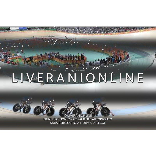 13-08-2016 Giochi Olimpici Pista Donne; Giornata 03; 2016, Canada; Beveridge, Allison; Glaesser, Jasmin; Lay, Kirsti; Simmerling, Georgia; Rio De Janeiro; FOTO STEFANO SIROTTI-AG ALDO LIVERANI SAS