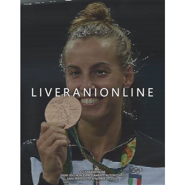 XXXI Olympic Games Giochi Olimpici Rio 2016 Rio de Janeiro - 14.08.2016 Finale Tuffi Trampolino 3m Femminile Nella Foto:Tania Cagnotto /Ph.Vitez-Ag. Aldo Liverani