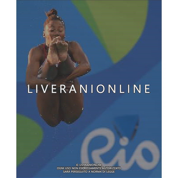XXXI Olympic Games Giochi Olimpici Rio 2016 Rio de Janeiro - 14.08.2016 Finale Tuffi Trampolino 3m Femminile Nella Foto:Abel Jennifer /Ph.Vitez-Ag. Aldo Liverani