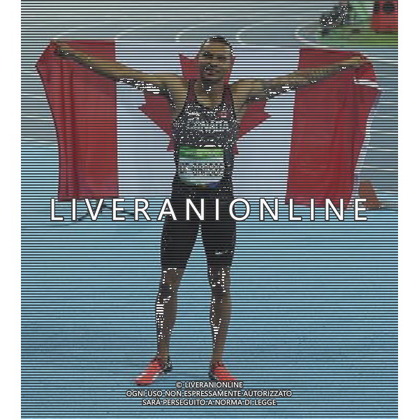 XXXI Olympic Games Giochi Olimpici Rio 2016 Rio de Janeiro - 14.08.2016 Atletica Finale 100m di corsa Maschili Nella Foto:de Grasee Andre /Ph.Vitez-Ag. Aldo Liverani