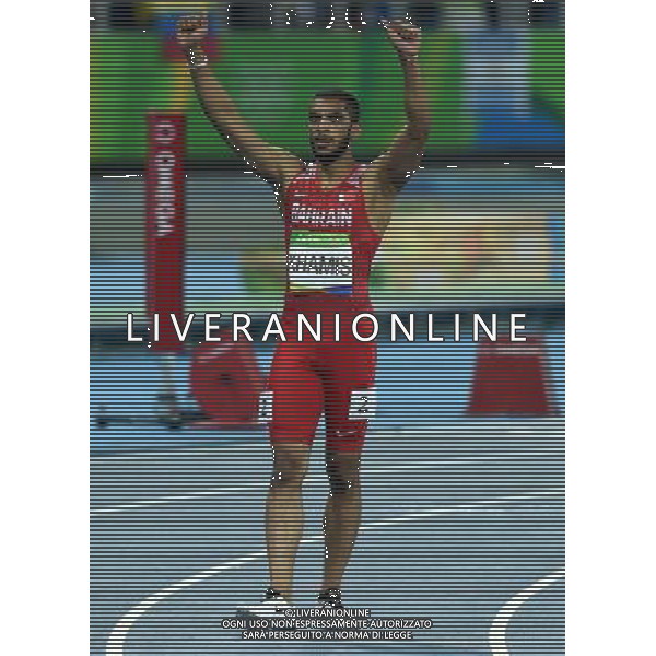 XXXI Olympic Games Giochi Olimpici Rio 2016 Rio de Janeiro - 14.08.2016 Atletica Finale 100m di corsa Maschili Nella Foto:KHAMIS Ali Khamis /Ph.Vitez-Ag. Aldo Liverani