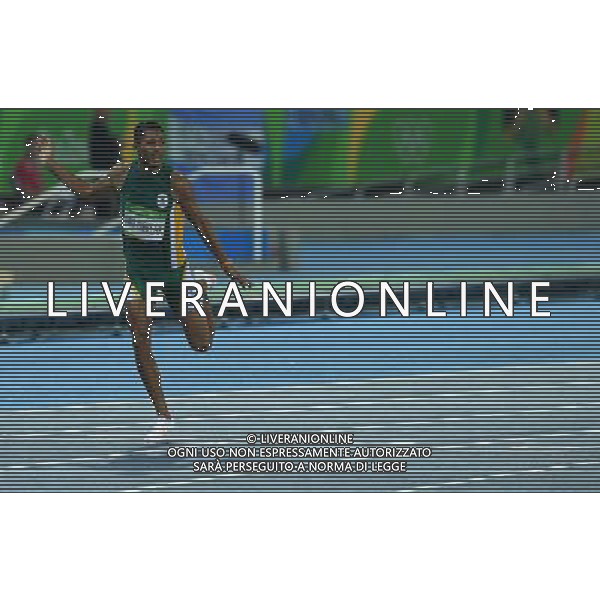 XXXI Olympic Games Giochi Olimpici Rio 2016 Rio de Janeiro - 14.08.2016 Atletica Finale 400m di corsa Maschili Nella Foto:van Niekerk Wayde vince i 400m e record mondiale /Ph.Vitez-Ag. Aldo Liverani