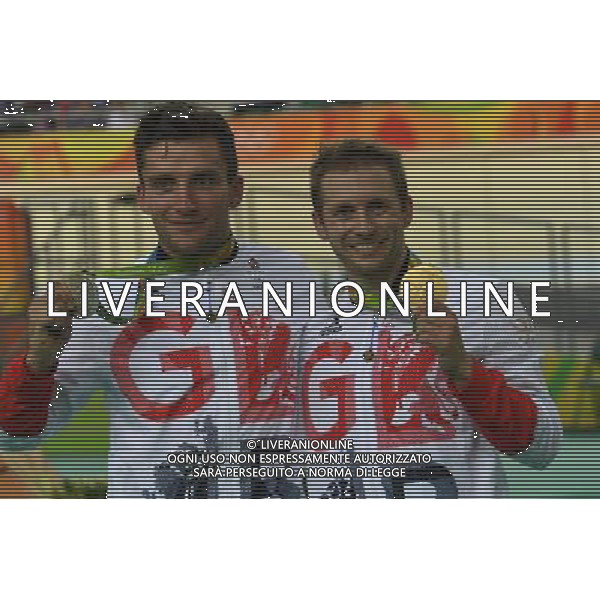 14-08-2016 Giochi Olimpici Pista Uomini; Giornata 04; 2016, Great Britain; Kenny, Jason; Skinner, Callum; Rio De Janeiro; FOTO STEFANO SIROTTI-AG ALDO LIVERANI SAS