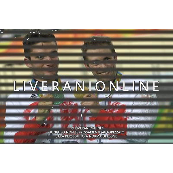 14-08-2016 Giochi Olimpici Pista Uomini; Giornata 04; 2016, Great Britain; Kenny, Jason; Skinner, Callum; Rio De Janeiro; FOTO STEFANO SIROTTI-AG ALDO LIVERANI SAS