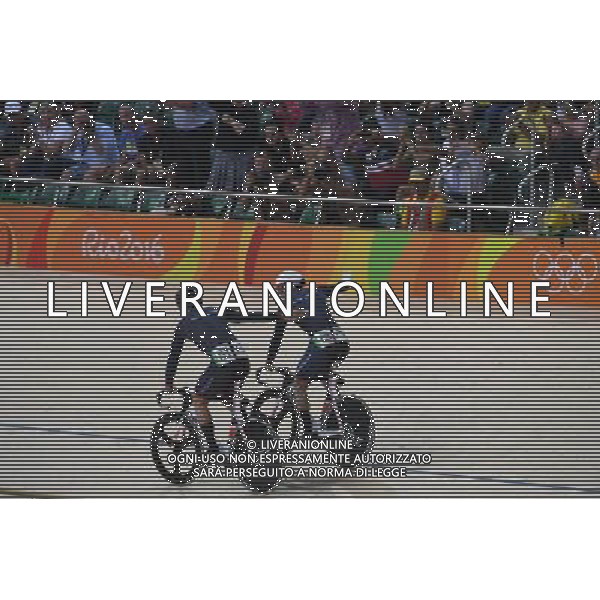 14-08-2016 Giochi Olimpici Pista Uomini; Giornata 04; 2016, Great Britain; Kenny, Jason; Skinner, Callum; Rio De Janeiro; FOTO STEFANO SIROTTI-AG ALDO LIVERANI SAS