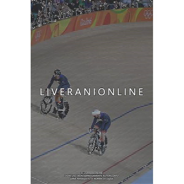 14-08-2016 Giochi Olimpici Pista Uomini; Giornata 04; 2016, Great Britain; Kenny, Jason; Skinner, Callum; Rio De Janeiro; FOTO STEFANO SIROTTI-AG ALDO LIVERANI SAS