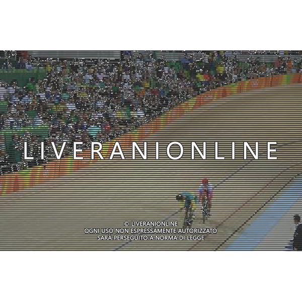 14-08-2016 Giochi Olimpici Pista Uomini; Giornata 04; 2016, Russia; 2016, Austalia; Dmitriev, Denis; Glaetzer, Matthew; Rio De Janeiro; FOTO STEFANO SIROTTI-AG ALDO LIVERANI SAS