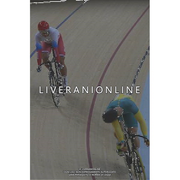 14-08-2016 Giochi Olimpici Pista Uomini; Giornata 04; 2016, Russia; 2016, Austalia; Dmitriev, Denis; Glaetzer, Matthew; Rio De Janeiro; FOTO STEFANO SIROTTI-AG ALDO LIVERANI SAS