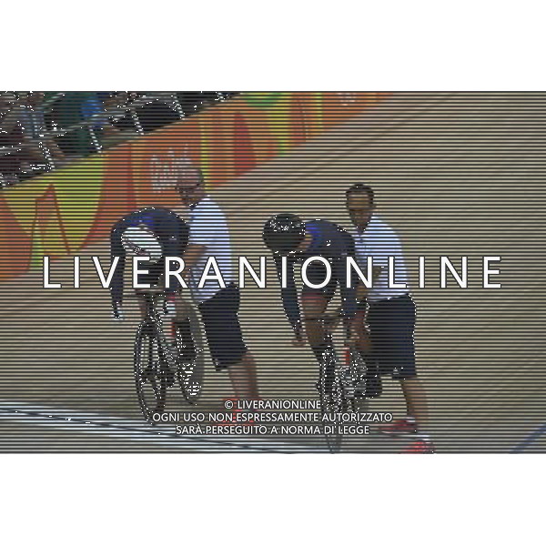 14-08-2016 Giochi Olimpici Pista Uomini; Giornata 04; 2016, Great Britain; Kenny, Jason; Skinner, Callum; Rio De Janeiro; FOTO STEFANO SIROTTI-AG ALDO LIVERANI SAS