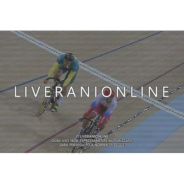 14-08-2016 Giochi Olimpici Pista Uomini; Giornata 04; 2016, Russia; 2016, Austalia; Dmitriev, Denis; Glaetzer, Matthew; Rio De Janeiro; FOTO STEFANO SIROTTI-AG ALDO LIVERANI SAS
