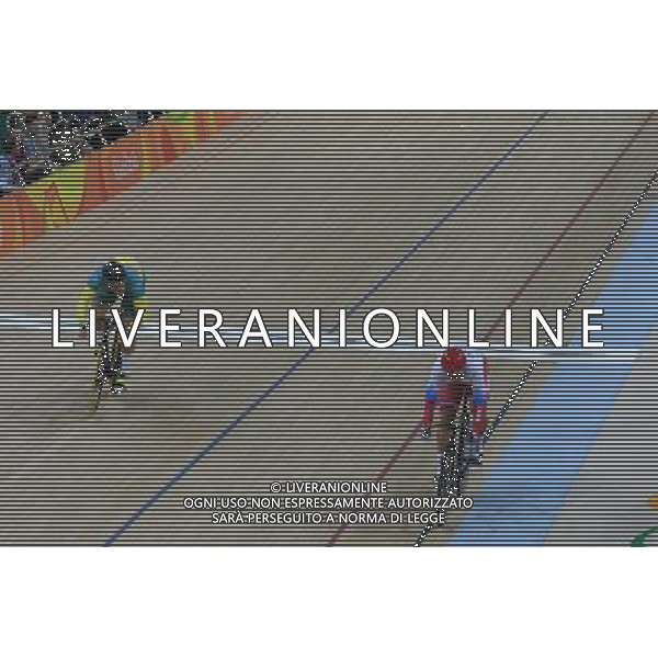 14-08-2016 Giochi Olimpici Pista Uomini; Giornata 04; 2016, Russia; 2016, Austalia; Dmitriev, Denis; Glaetzer, Matthew; Rio De Janeiro; FOTO STEFANO SIROTTI-AG ALDO LIVERANI SAS