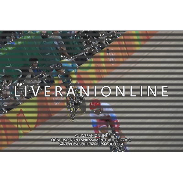 14-08-2016 Giochi Olimpici Pista Uomini; Giornata 04; 2016, Russia; 2016, Austalia; Dmitriev, Denis; Glaetzer, Matthew; Rio De Janeiro; FOTO STEFANO SIROTTI-AG ALDO LIVERANI SAS
