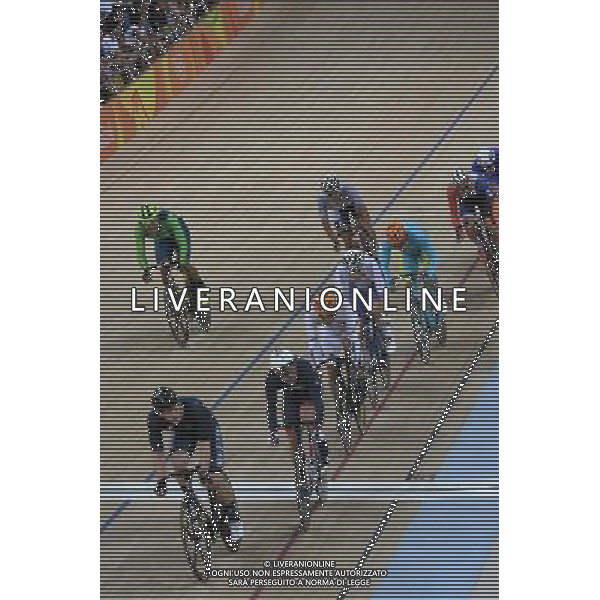 14-08-2016 Giochi Olimpici Pista Uomini; Giornata 04; 2016, Etixx - Quick Step; 2016, Dimension Data; 2016, Team Sky; Gaviria Rendon, Fernando; Cavendish, Mark; Viviani, Elia; Rio De Janeiro; FOTO STEFANO SIROTTI-AG ALDO LIVERANI SAS