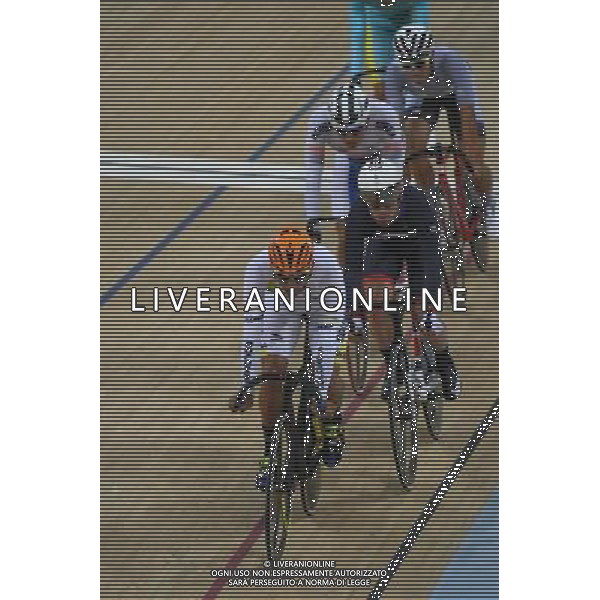 14-08-2016 Giochi Olimpici Pista Uomini; Giornata 04; 2016, Dimension Data; 2016, Etixx - Quick Step; Cavendish, Mark; Gaviria Rendon, Fernando; Rio De Janeiro; FOTO STEFANO SIROTTI-AG ALDO LIVERANI SAS