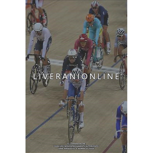 14-08-2016 Giochi Olimpici Pista Uomini; Giornata 04; 2016, Team Sky; 2016, Dimension Data; Viviani, Elia; Cavendish, Mark; Rio De Janeiro; FOTO STEFANO SIROTTI-AG ALDO LIVERANI SAS