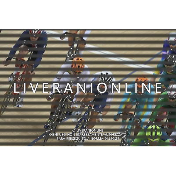 14-08-2016 Giochi Olimpici Pista Uomini; Giornata 04; 2016, Etixx - Quick Step; 2016, Team Sky; Gaviria Rendon, Fernando; Viviani, Elia; Rio De Janeiro; FOTO STEFANO SIROTTI-AG ALDO LIVERANI SAS